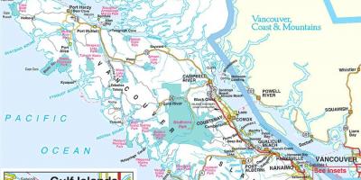 Vancouver parks kartta