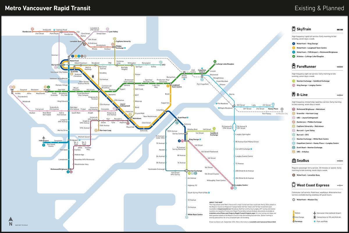 transit skytrain kartta